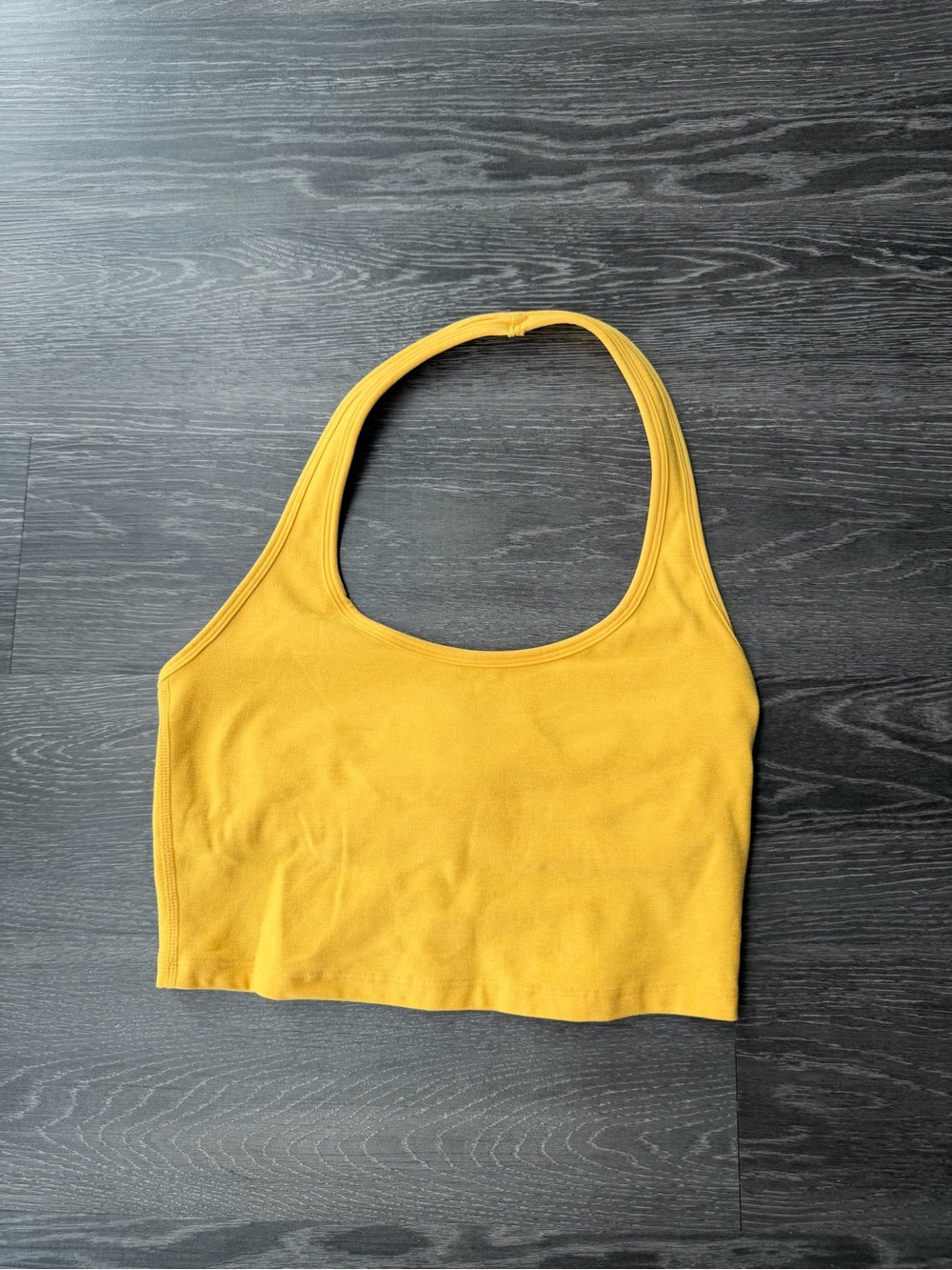 Beyond Yoga Yellow Spacedye Halter Tank - Picture 3 of 4